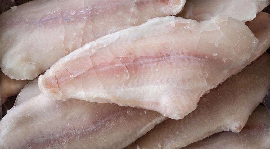 Филе минтая замороженное - статьи Атлант