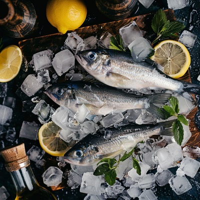 свежемороженая рыба