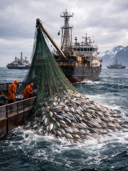 Охотоморская путина 2026: минтай в умеренном ритме, сельдь в приросте