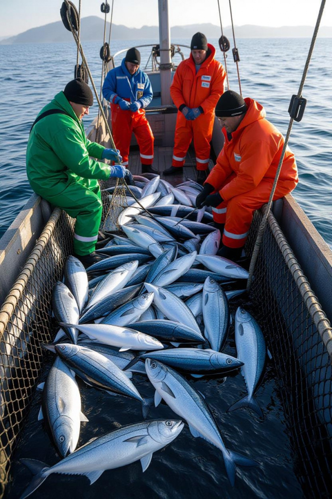 Динамика вылова тихоокеанских лососей в сезоне 2025